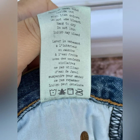 Rag & Bone Vintage Crop Flare Carlsbad Blue Jeans 27 - Picture 15 of 16